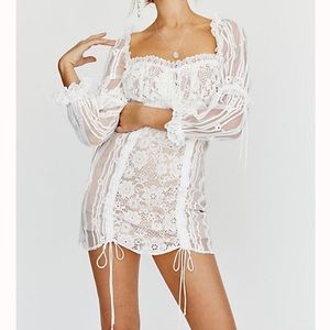 For Love & Lemons Monroe mini sz L